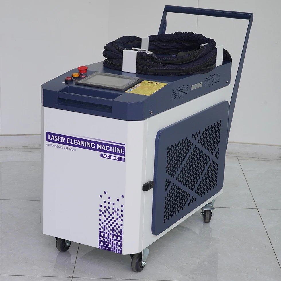 Wholesale 500w pulse laser cleaning machine lazer cleaning machine integrated laser welding- cleaning for Metal Wall Surface