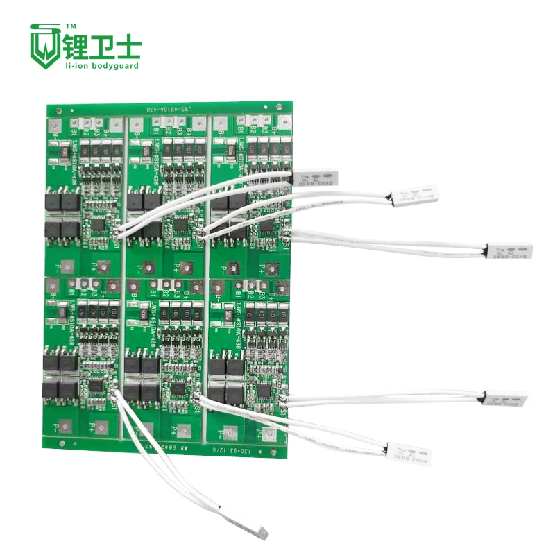 LWS 18650 lithium battery 3s 4s 7s 10s 13s 12V pcb lifepo4 li-ion bms lithium ion battery 5A 10A for smart bms board