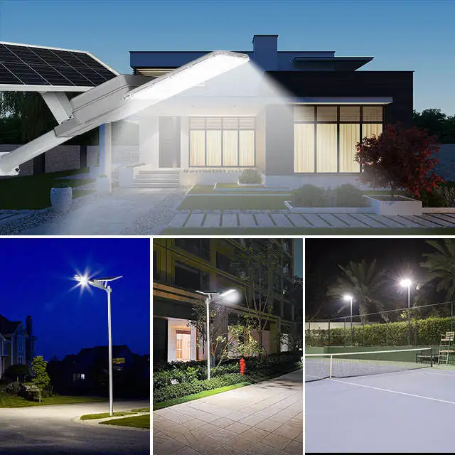 500W Waterproof led all in one Outdoor Garden High Lumen Induction Lamp Motion Sensor IP65 solar street light