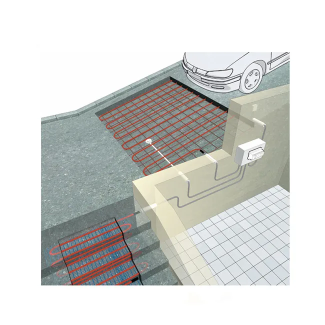 Linear explosion-proof insulating delivery road snow melting mat defrost icing self regulating heater tracing cable