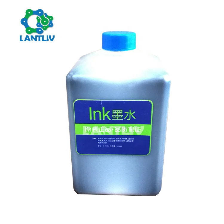 Wholesale Coding Machine Bottled Solvent Based Ink Quick Dry Printing Ink 500ml Black Ink for Small Character Inkjet Printer