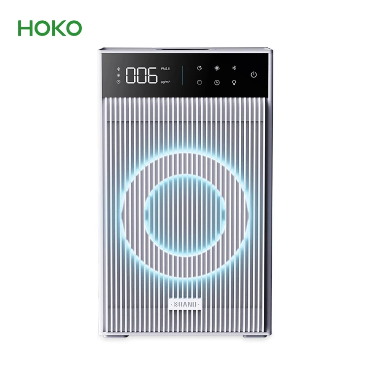 portable office room table smart with WiFi wireless charging function household home h13 hepa filter Audio Desktop air purifier