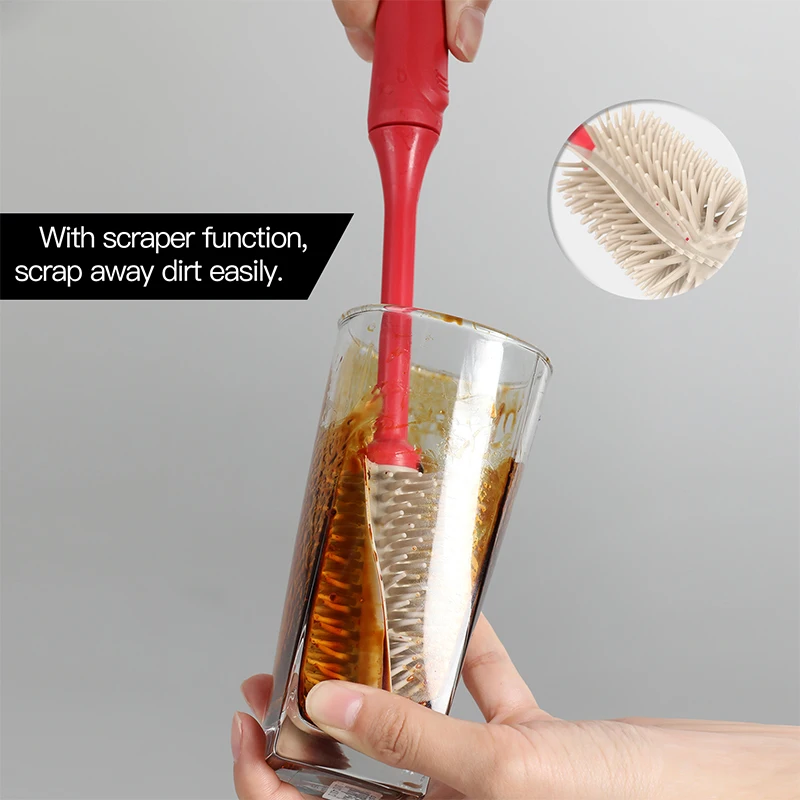 cup bottle TPR brush