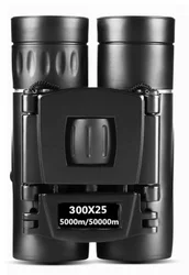 300X25 HD Powerful Binoculars 50000M Long Range Binoculars BAK4 FMC Optics Mini Telescope for Hunting Camping Outdoor Sports