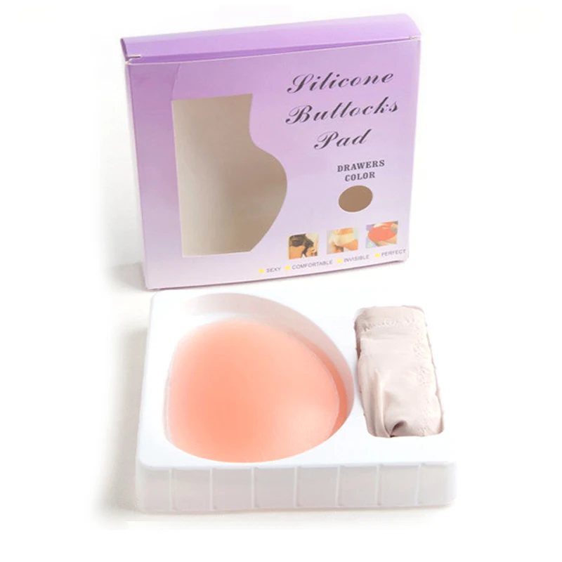 Silicone Artificial Buttocks Pads Hip up Butt Pads Underwear Accessories