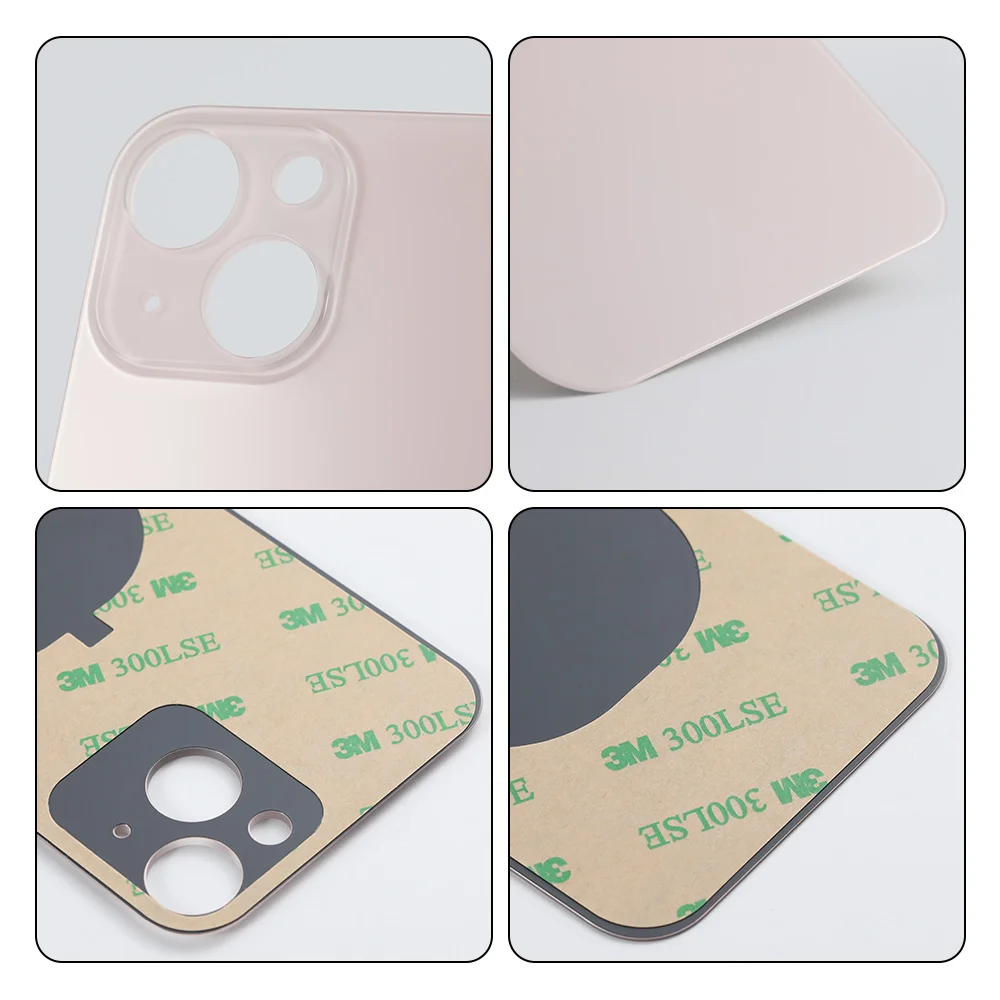 Популярное заднее стекло с большим отверстием для iPhone X 12 13 14 11 Pro Max 8 8P XR XS max SE2 задняя
