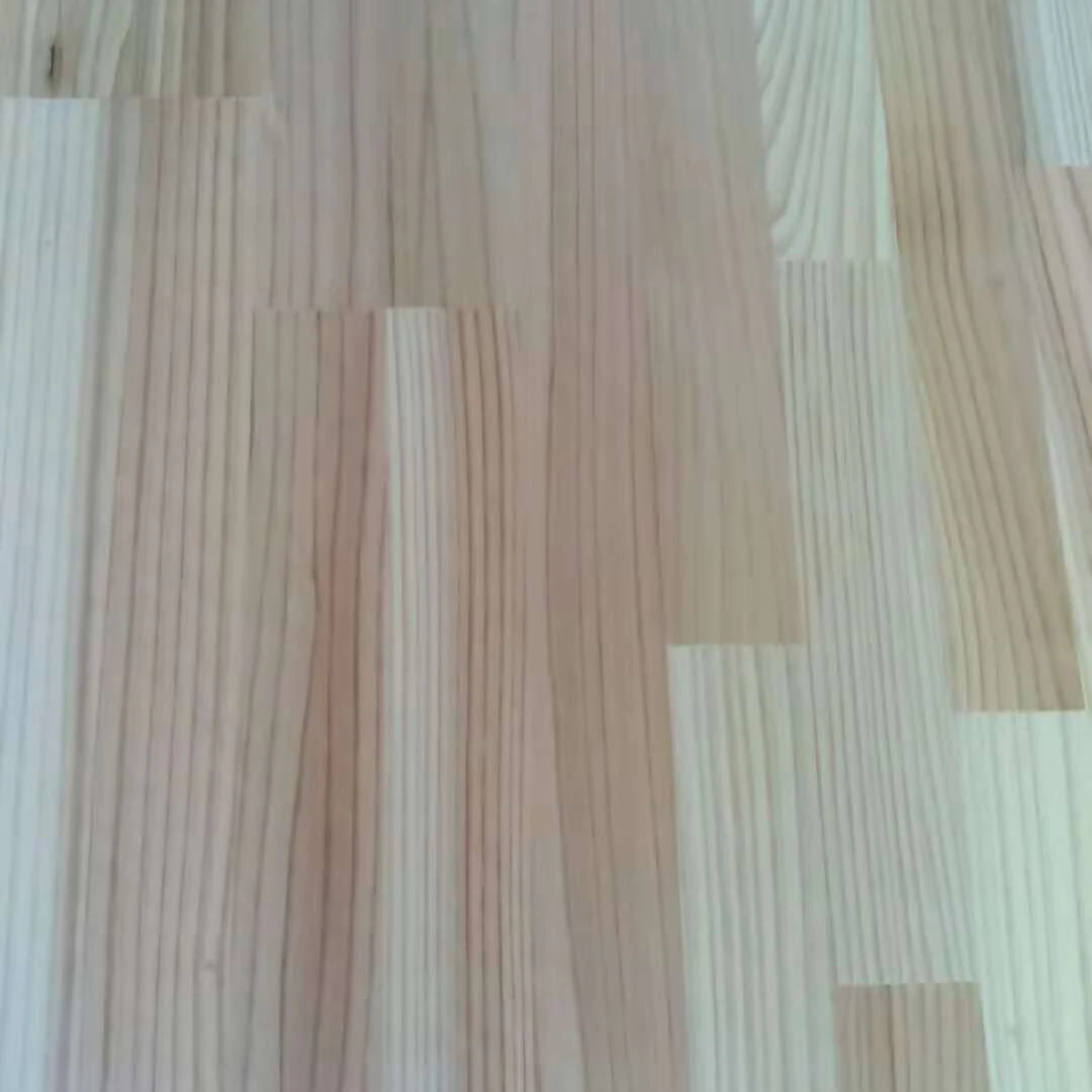 Finger Joint Board Custom Cedar Wood Decorative Surface Furniture Color Desk Mate  Free cedar finger board  to Japan