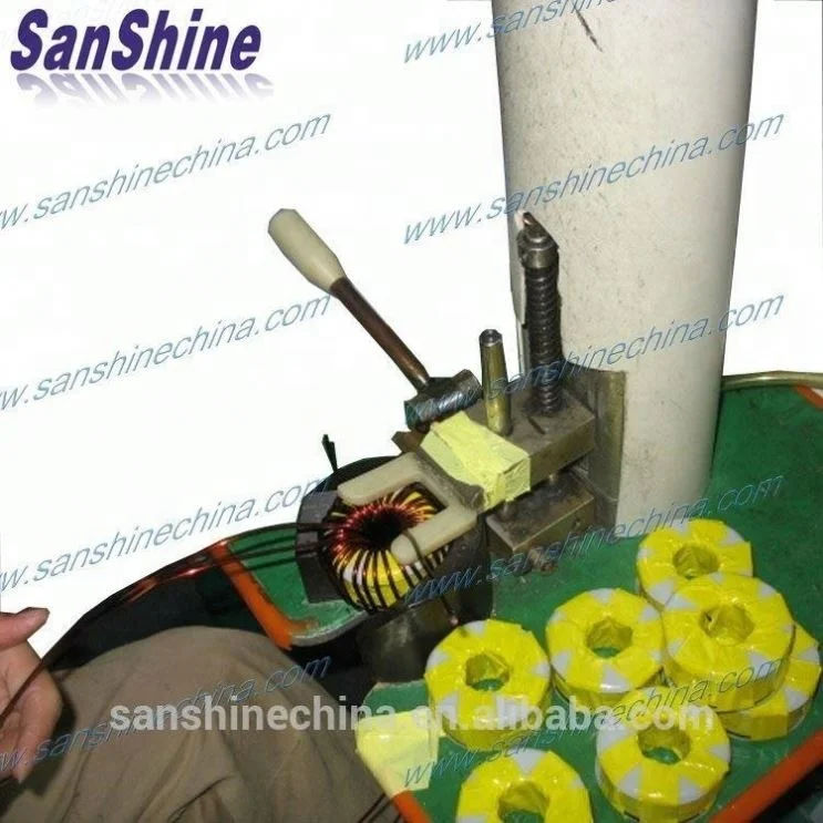 Heavy wire toroid power inductor winder(SS200)