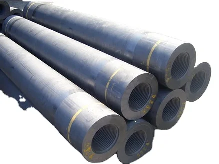 China Manufacturer High Carbon UHP/High Power/RP Graphite Electrode 100 200 300 400 500 600 700mm