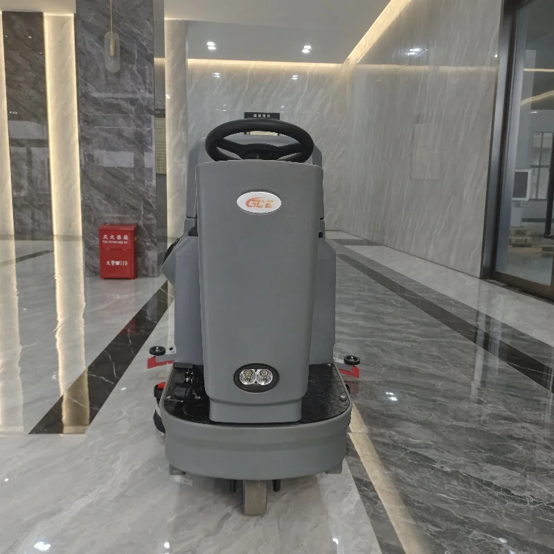 Heavy-duty electric wireless floor cleaning machine single disc terrazzo concrete granite tile floor cleaning machine