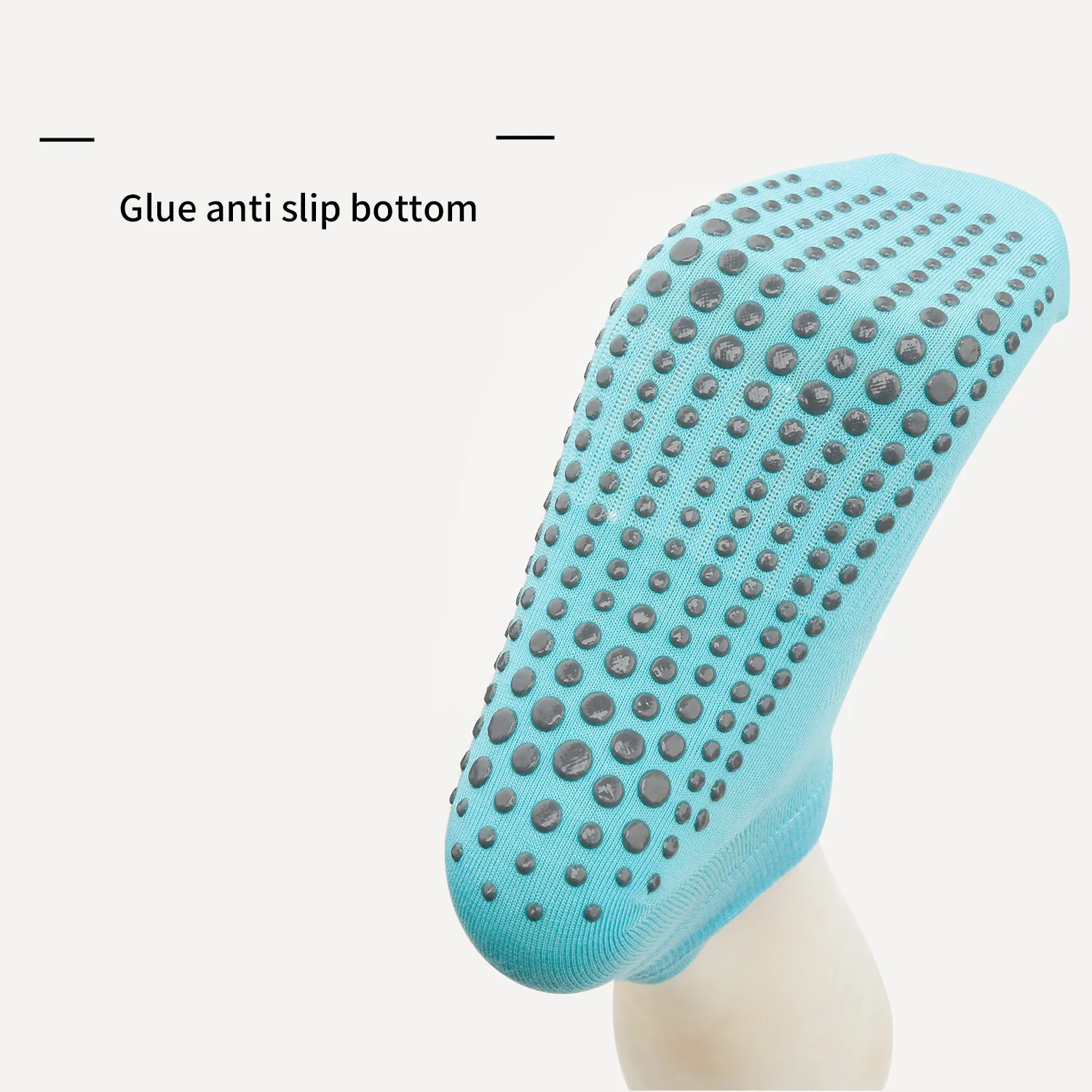 Women Pilates Grip Socks Yoga Socks with Grips for Women Non-Slip Athletic Socks