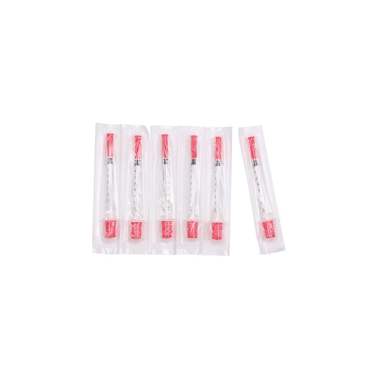 
CE approved 1ml disposable syringe and needle insulin syringe 