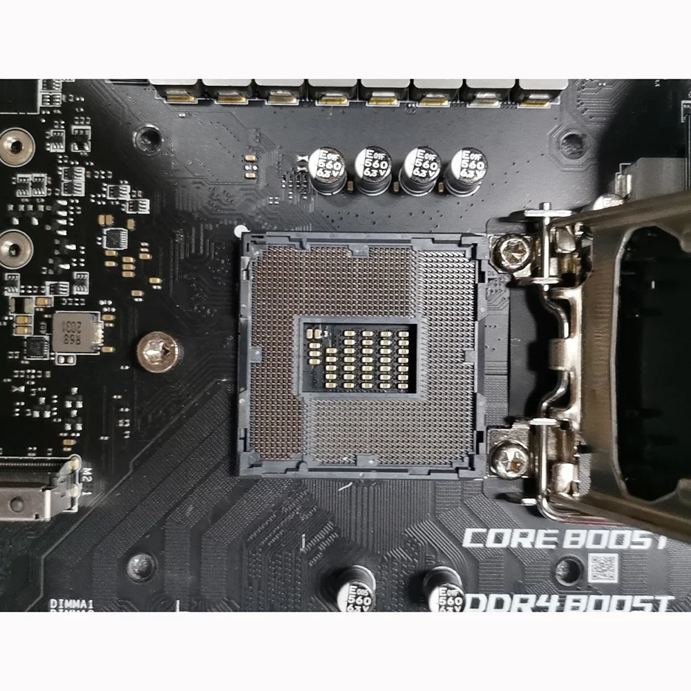 Для Msi Z490M-S01 рабочего Материнская плата LGA1200 DDR4 128G поддержка I9 M.2 * 2 USB3.2 SATA3 M-ATX оригинал гарантированное качество