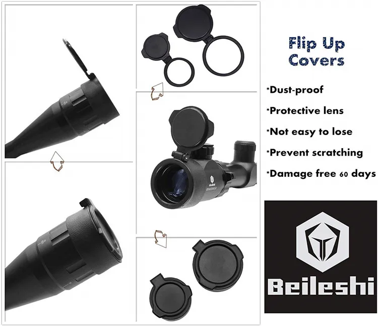 
6-24X50AOEG Tactical Compact Scope Sights Hunting Air Riflescope With 20mm/11mm Scope Mount 