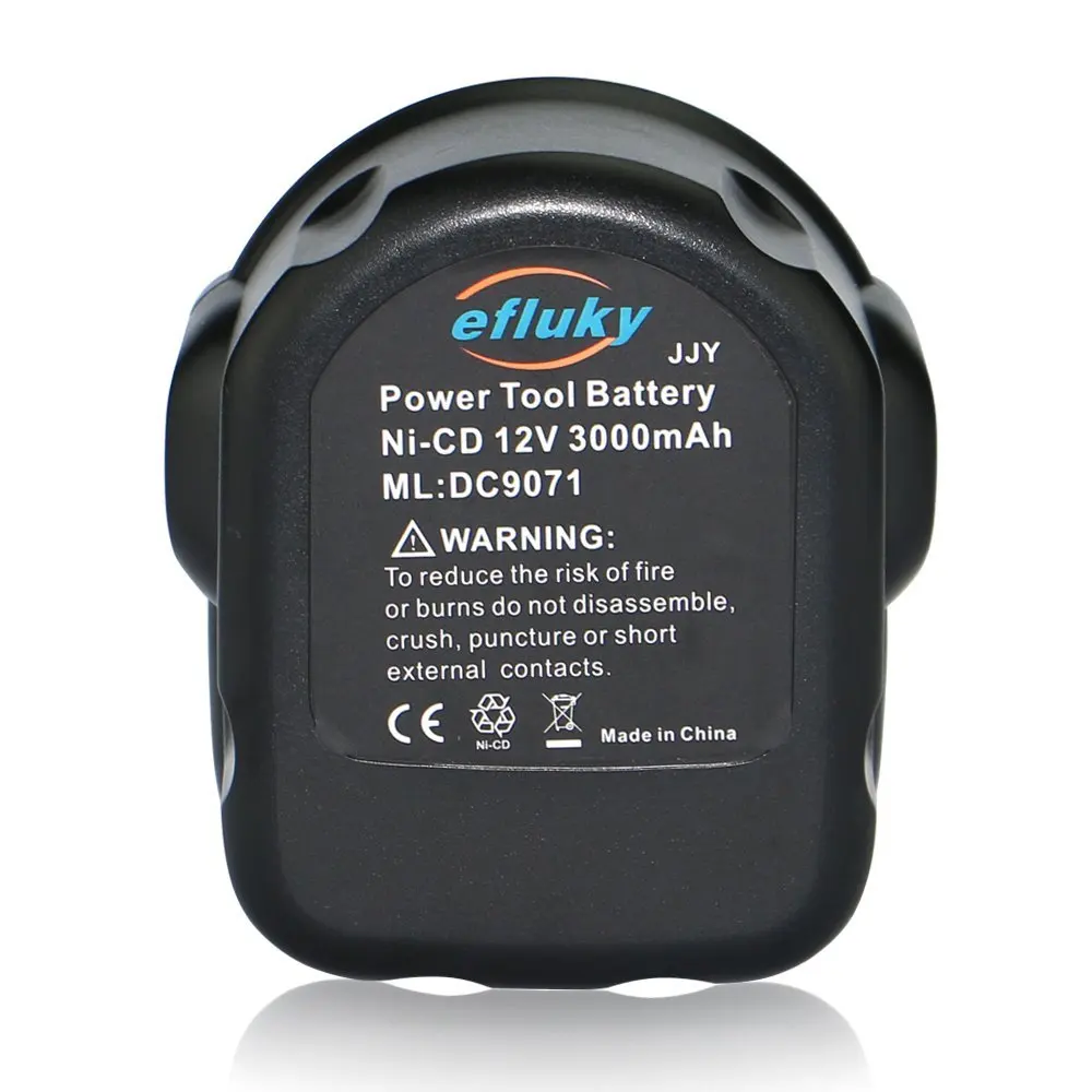 Maximal Power Battery For DE WALT 12V 2.0Ah NiCd 152250-27 397745-01 DC9071 DE9037