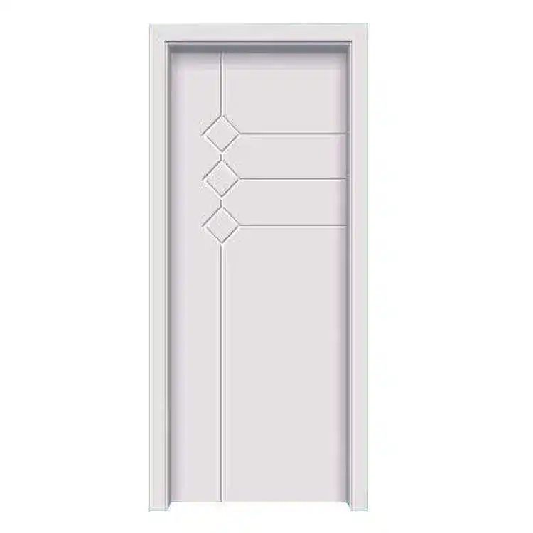 Lyroe New Turkish security interior wood solid door design White soundproof door