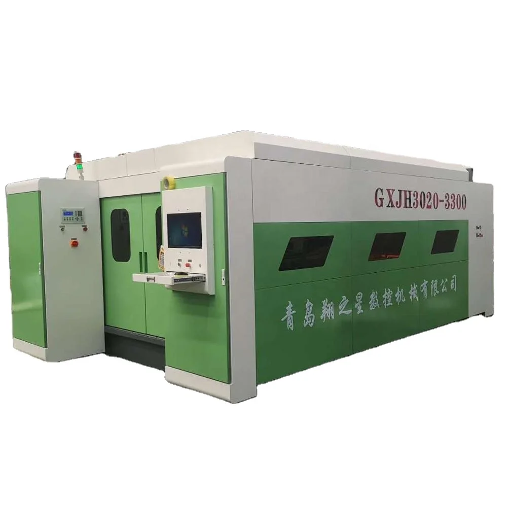 Cnc  Machine Equipment Fiber Laser Cutting Machine for Industrial Metal Sheet Cutting Raytools Servo Head Jap Motor Power