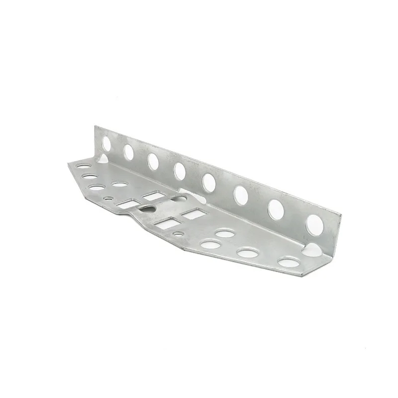 Galvanized Steel Angle Bracket Console Perforated Metal Angle Bracket