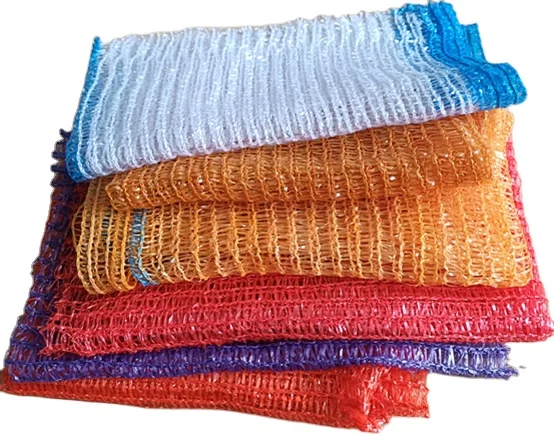 
Polypropylene leno Mesh bag tubular poly mesh net bag for onion potatoes HDPE raschel knitting bag with drawstring 