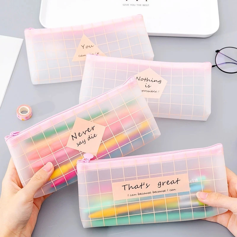Kawaii Pencil Case Small fresh and simple School Pencil Box Pencilcase Pencil Bag School Supplies Stationery