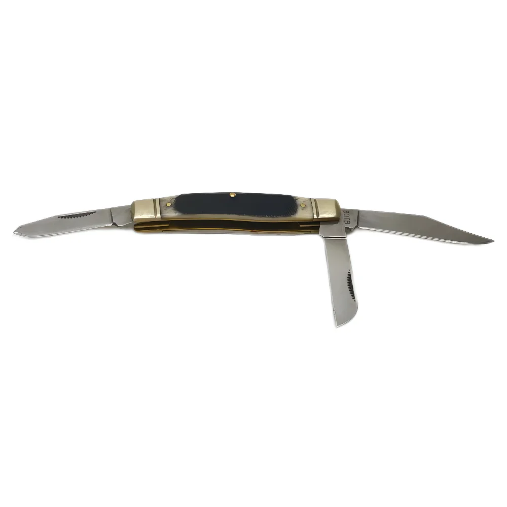Hot Sale Fold Pocket Wood Handle Stainless Steel Folding Utility Knife