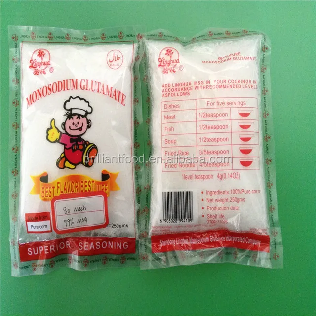 Wholesale 99% Small Bag 250g 454g 500g 20 30 40 60 80 100 mesh MSG Monosodium Glutamate