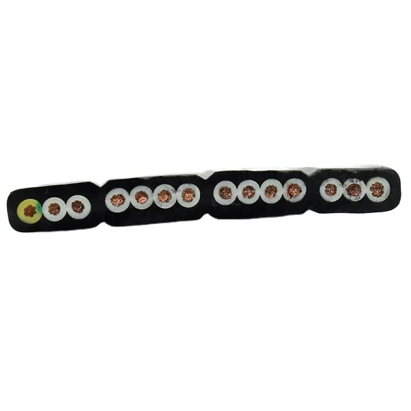 NOVA Hot Sale Factory Direct Selling High Quality Elevator Electrical Parts PVC Flat Travelling Cable