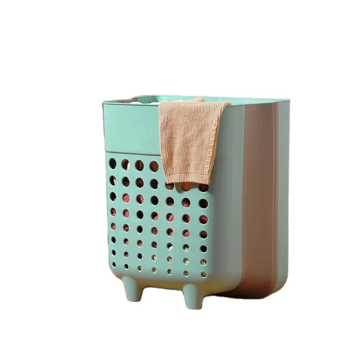 Collapsible Laundry Basket Hanging and Foldable Laundry Basket Dirty Clothes Basket
