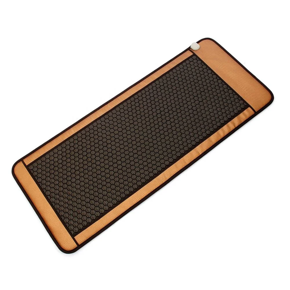 Korea Electric Physical Thermal Healing Health Care Negative Ions InfraRed Spa Heat Therapy Pad  Tourmaline Jade Mat