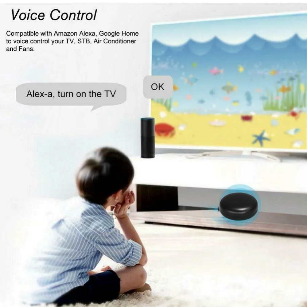 Voice Control Alexa Google HOME TUYA Universal Smart IR Remote Smart Home Automation Infrared IR Remote Control