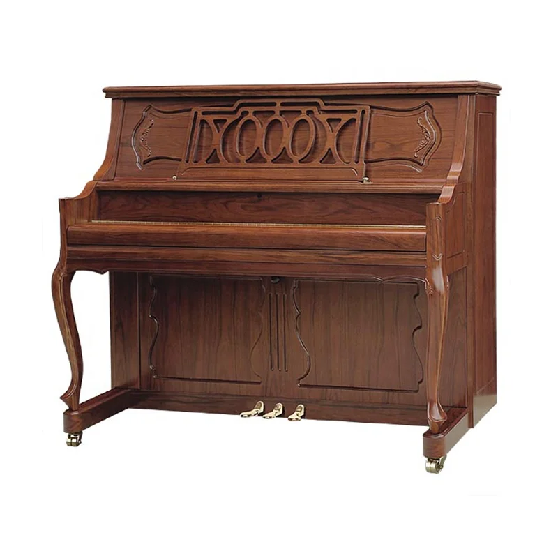 Middleford handmade upright piano M126Y Brown Satin Color