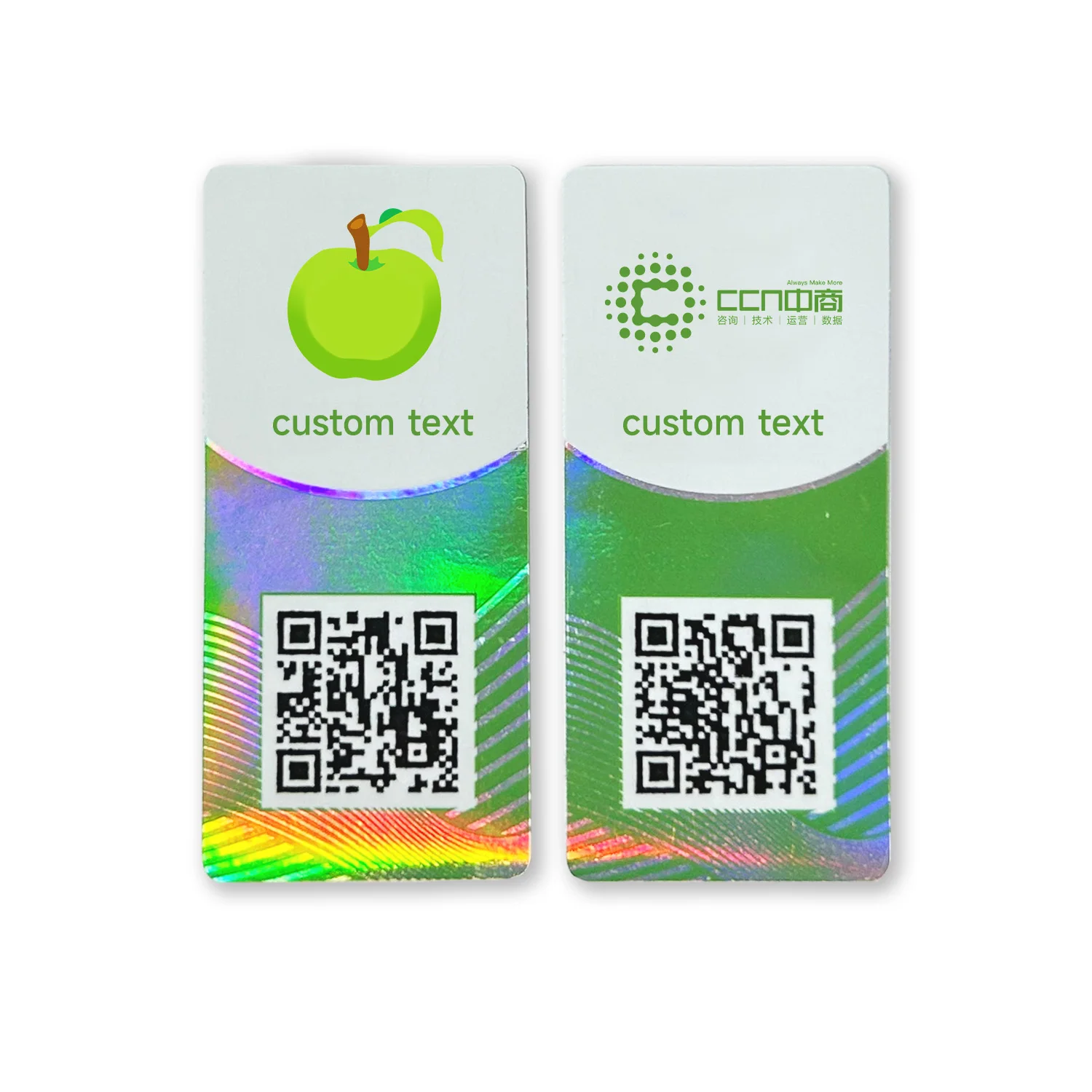 Anti-counterfeiting Mark Rubber Wine Label Lip Gloss Labels Custom Hologram Thermal Laminating Pouches