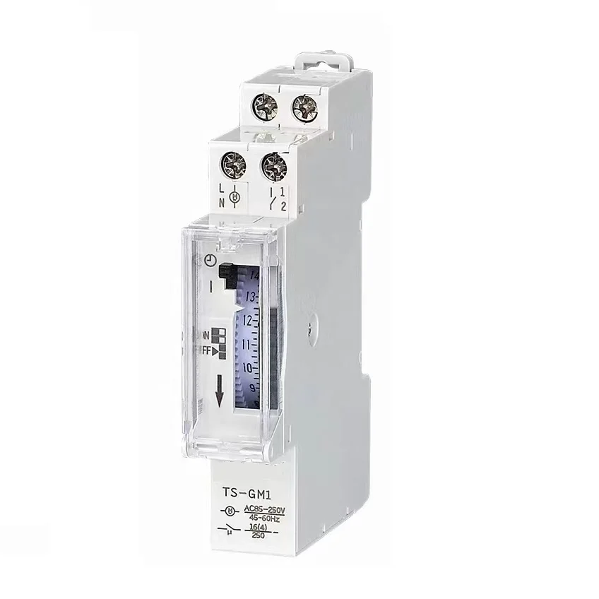 16amp 220-250VAC analog Timer switch TS-GM1 ON OFF electrics control 24 Hour 15 minutes Mechanical timer switch