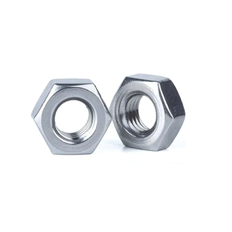 Din 985 Metal Nylon Insert Lock galvanized Nuts