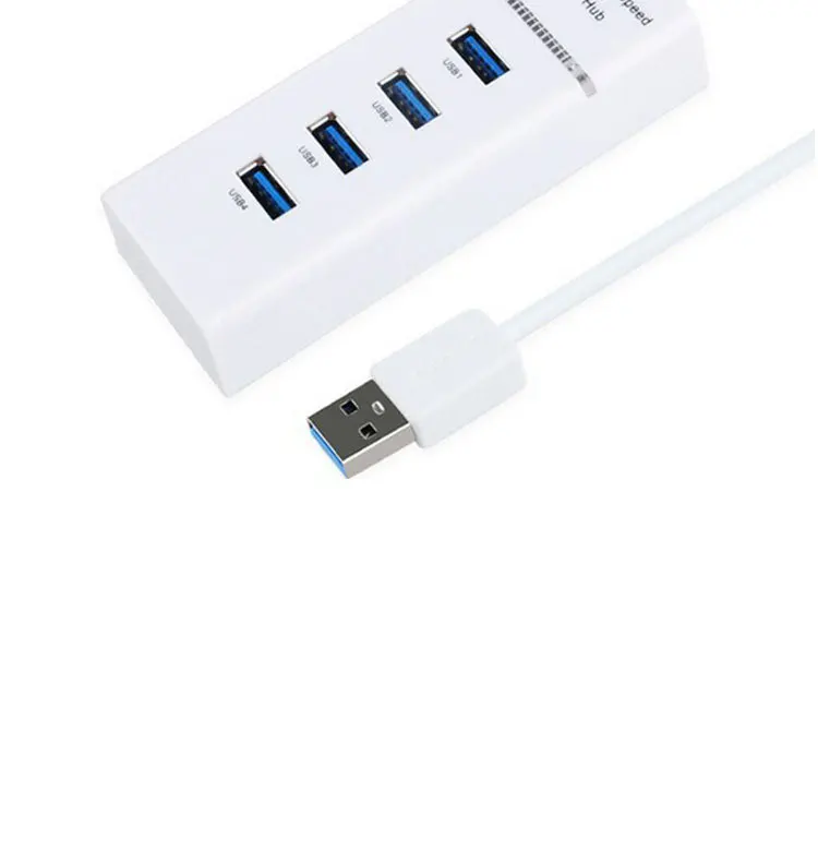 Тип ленты 4 в 1 USB-концентратор 3 0 внешний 4-портовый USB-разветвитель с зарядным устройством micro USB для ноутбука