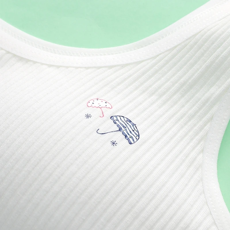 New Stock Arrival Good breathability Breathable Cartoon Bra For Children First Bra For Teen Girls Teen Girl Training Bras