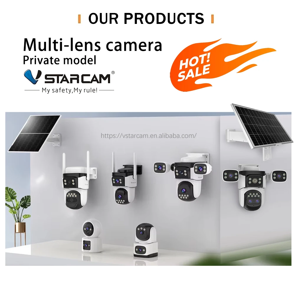 VSTARCAM CS621ZR-C 10x zoom AOV wireless Cameras 4G SIM Card Color Night Vision PIR Detect AI IP CCTV PTZ Camera  WIFI Camera