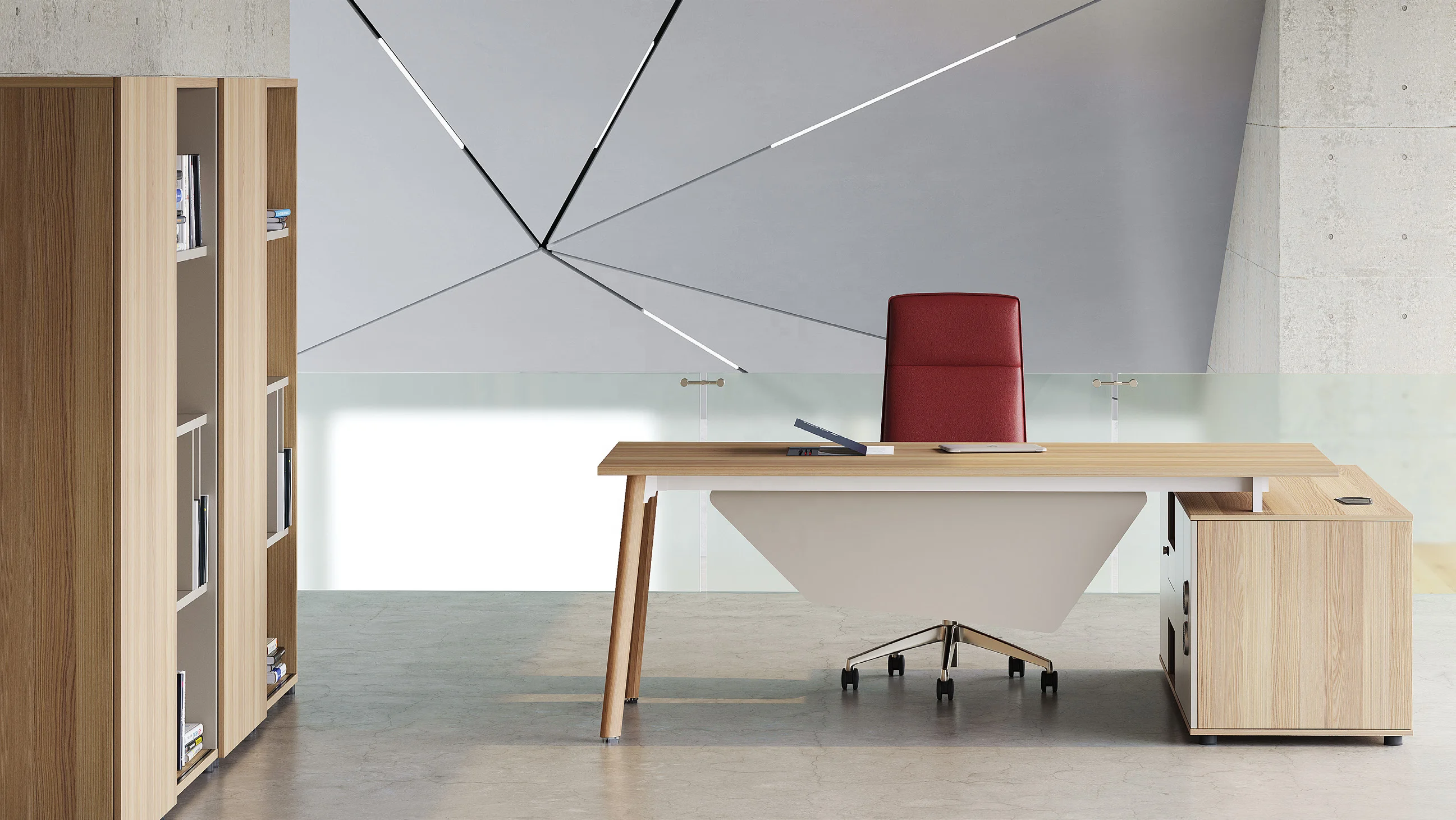 2021 Customize Smart Office Luxury commercial office building  complete series wood Metal all in one smart work 5 star product