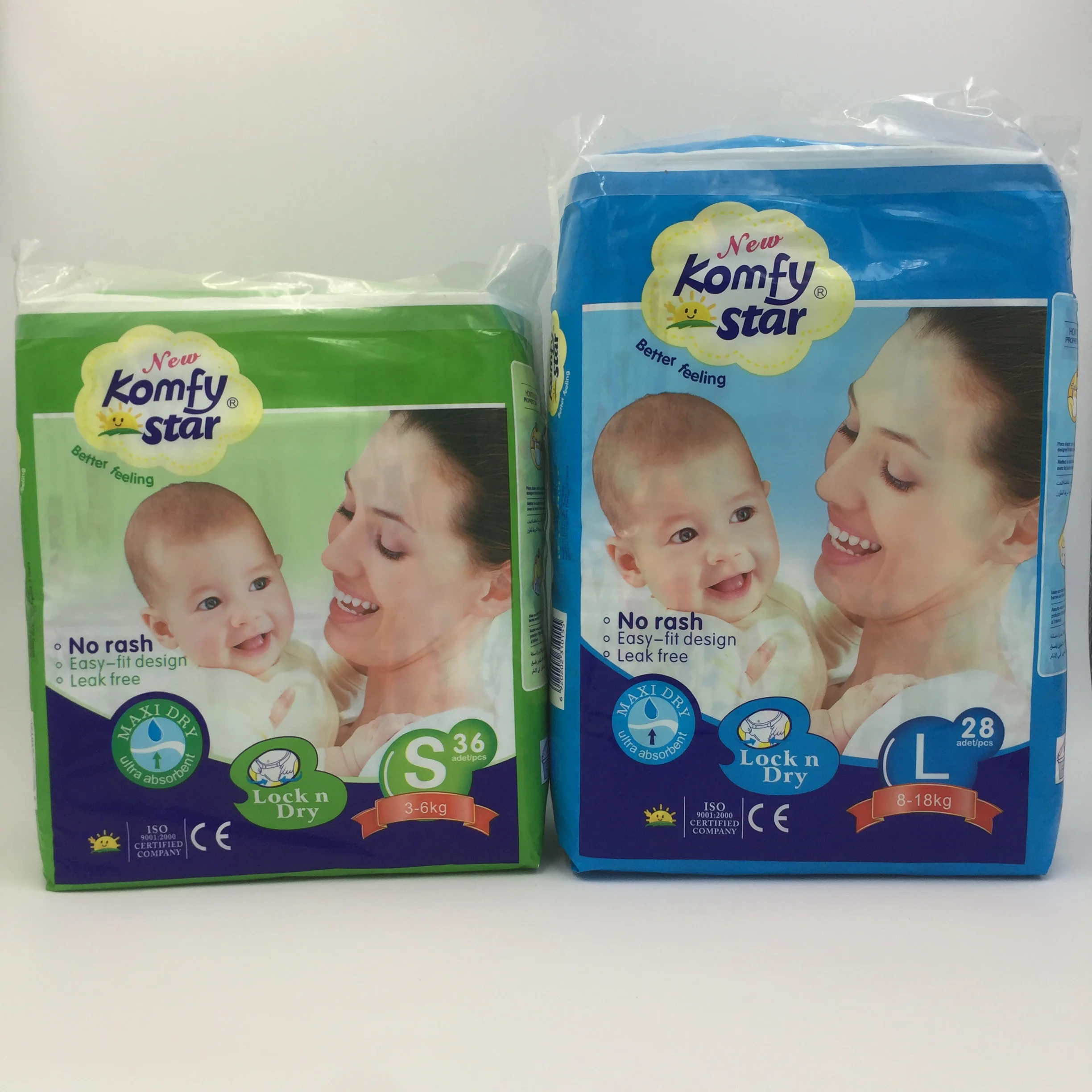 new born baby diaper 3 kg tape Low price PE for Africa market