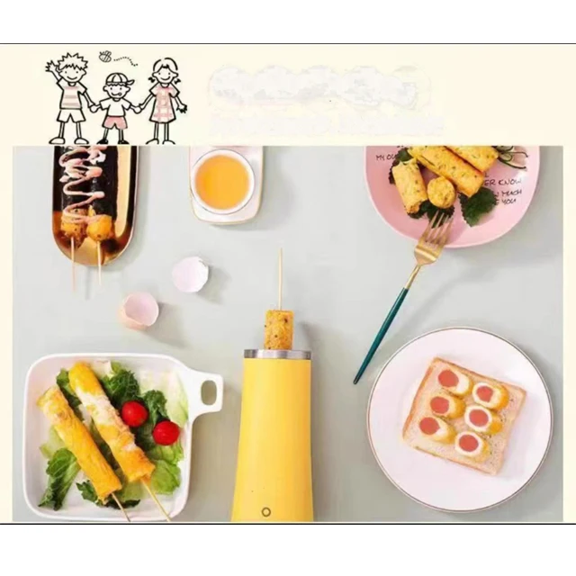 A single Chicken rolls machine can hold up to two eggs, which is a must for lazy people