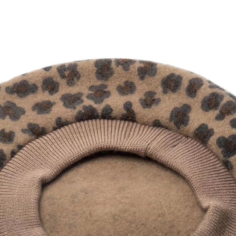 Оптовая продажа зимняя шапка однотонного французского берета классическая французская Повседневная и шикарная легкая кепка для женщин