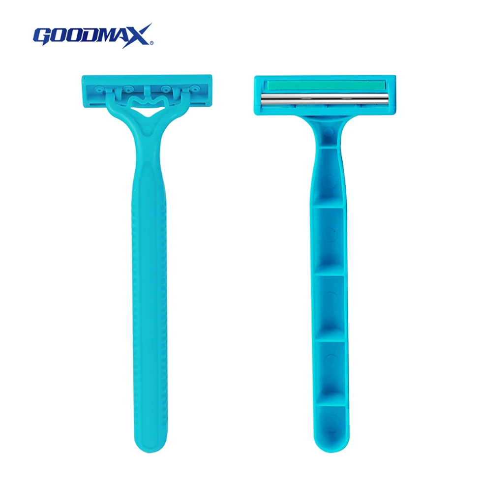 GOODMAX Personal Plastic Handle Safety Shavers Razor Disposable Twin Blade Shaving Razor
