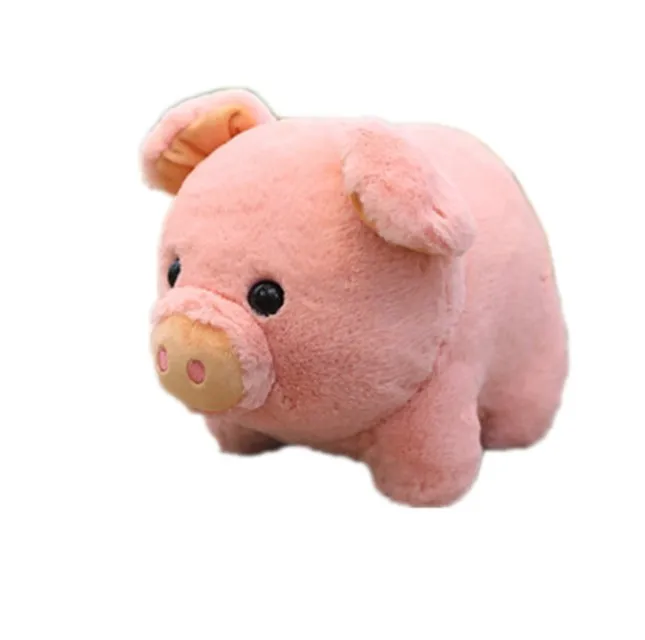 Customized Factory Wholesale 2020 Cute Animal Plush Stuffed Fat Pig Pillow Cushion Toy