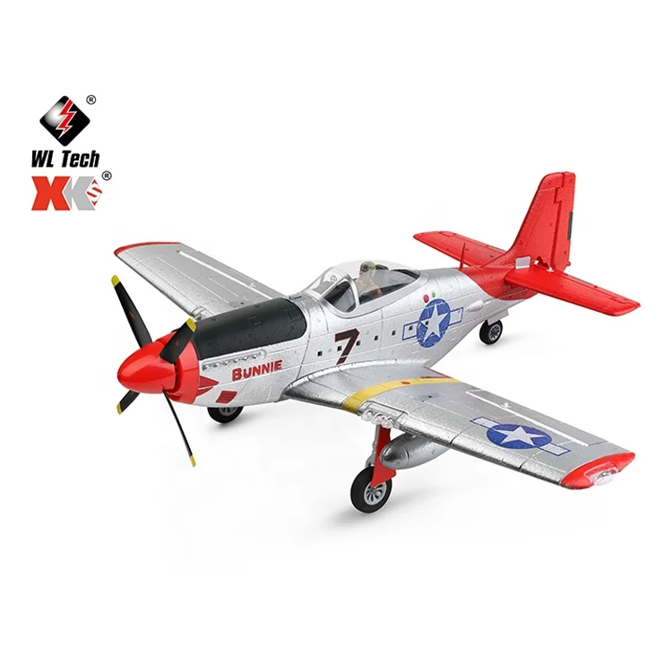 WLtoys XK A280 P51 2 4G 3D 6G Gyro рулон трюк самолет 4 канала Светодиодная лампа с дистанционным управлением 4CH на радиоуправлении бесщеточным двигателем RC EPP Поролоновый