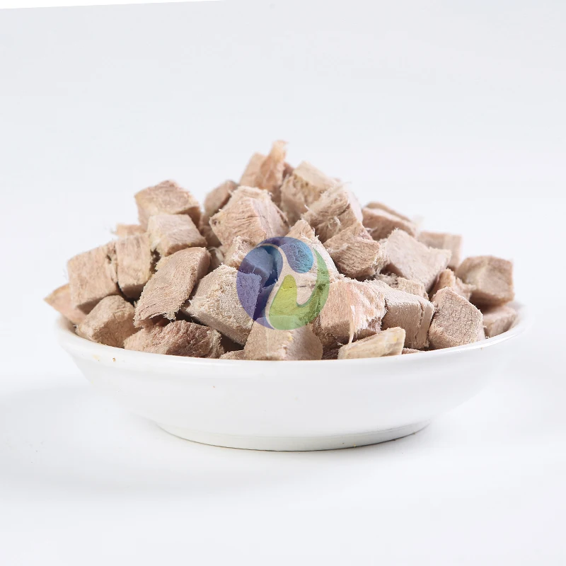 Nuode OEM Freeze-Dried Duck cubes Cat Treats Dog Treats Natural High Quality Cat Dog Bulk Freeze Dried Food Pet Treats 10KG
