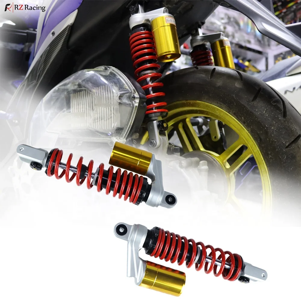 
modified motorcycle rear shock absorber forged head For Yamaha NVX155 305mm 