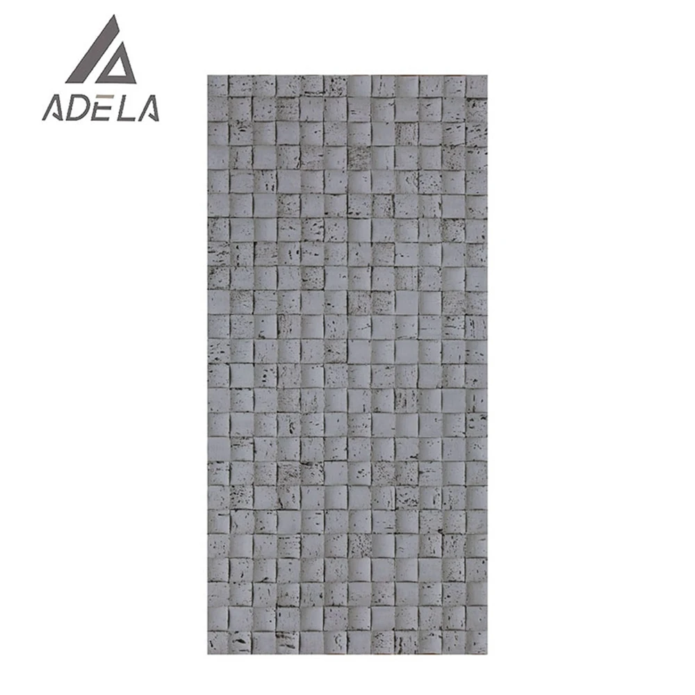 Classic Travertine Mosaic Soft Stone Veneer Interior/exterior Wall Decorative Mcm Flexible Porcelain Tile