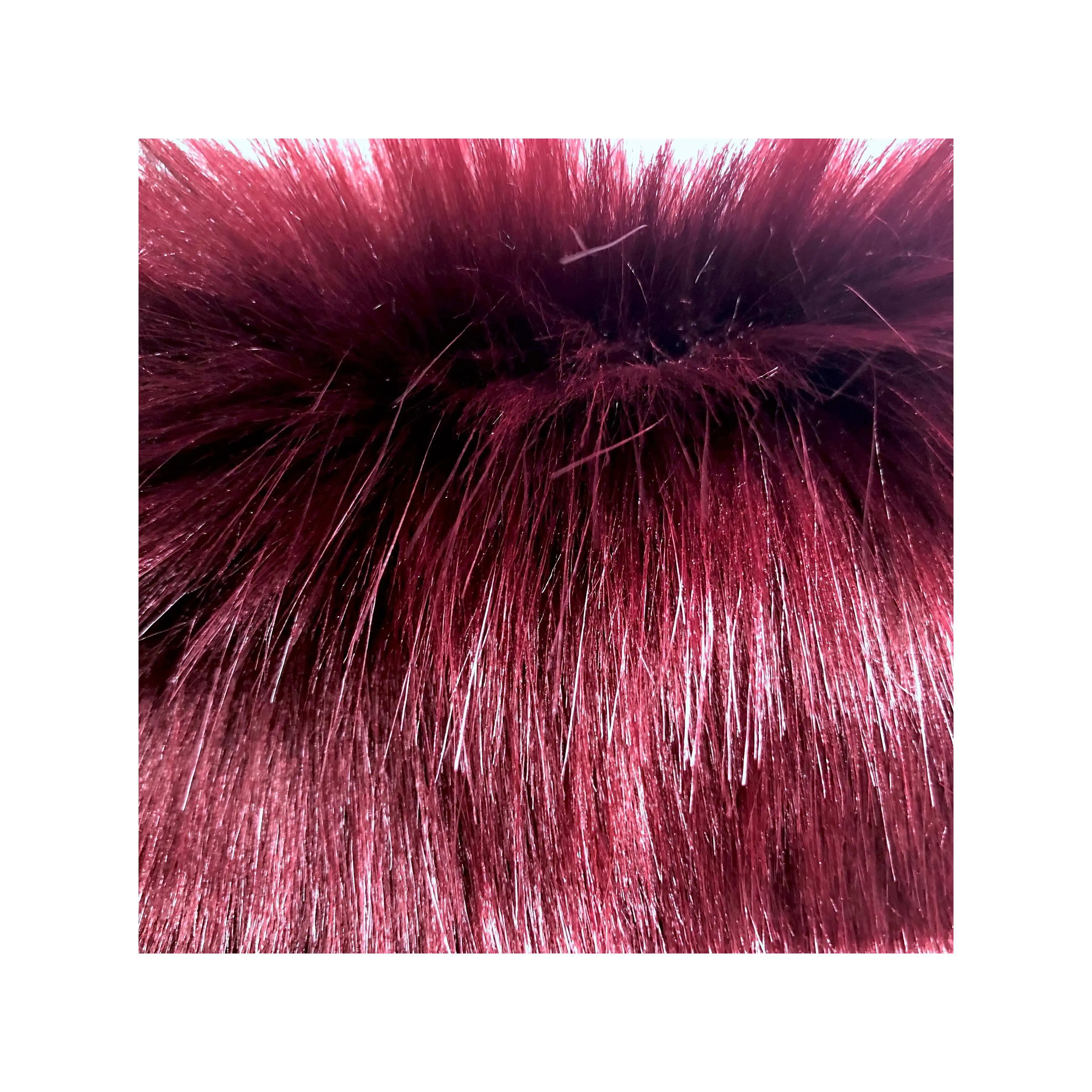 Hot Product High Quality Fabric Direct Selling Mink Fur Long Hair Plush Imitation For Coat