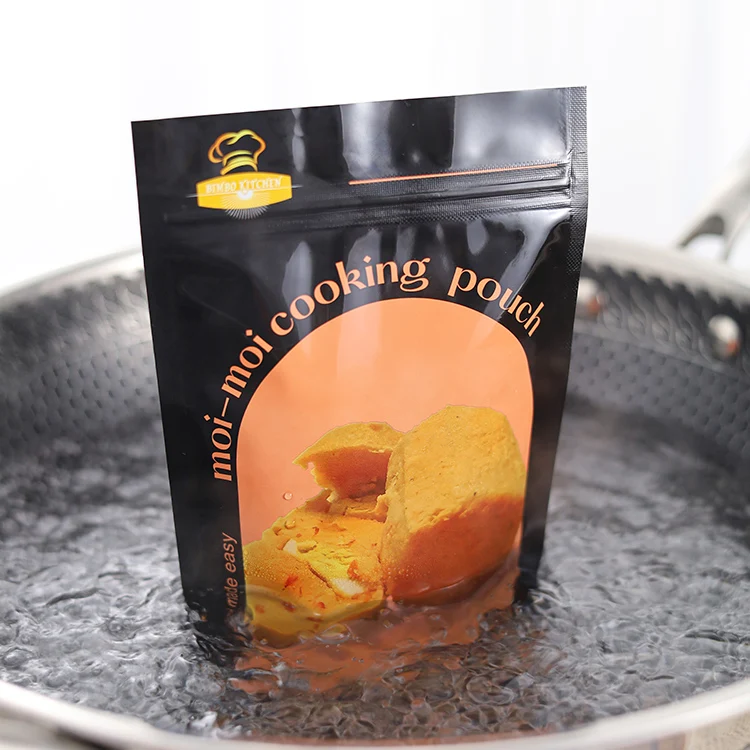 Custom print bag high temperature retort cooking pouch bag for instant meat