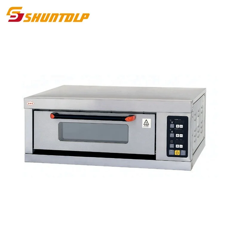1 deck 2 tray deck oven Commercial electric cake oven  bakery shop restaurant equipment gas bread pizza single deck oven